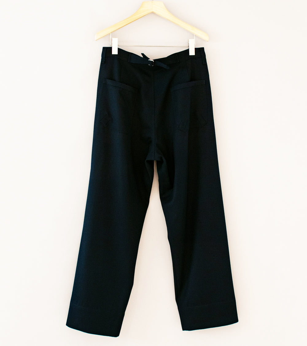 Oshin 'The JR Trouser' (Navy Cotton Twill)