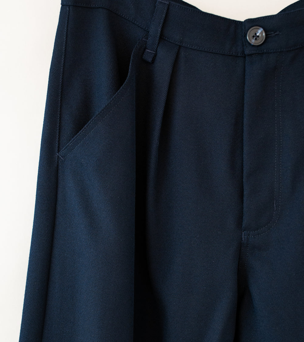 Oshin 'The JR Trouser' (Navy Cotton Twill)