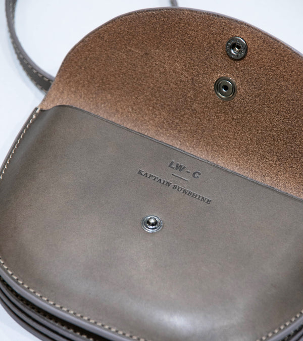 Lady White Co 'Kaptain Sunshine Leather Pouch' (Brown Smooth)