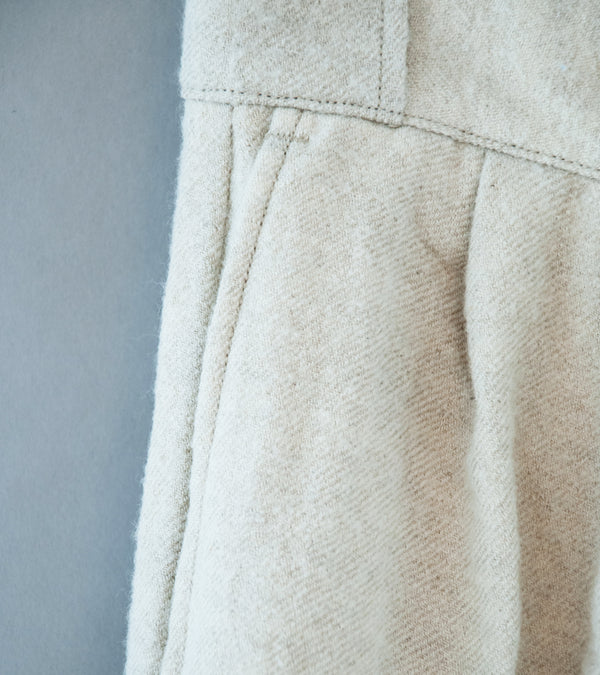 Taiga Takahashi 'Lot. 201 Work Trousers' (Ivory)