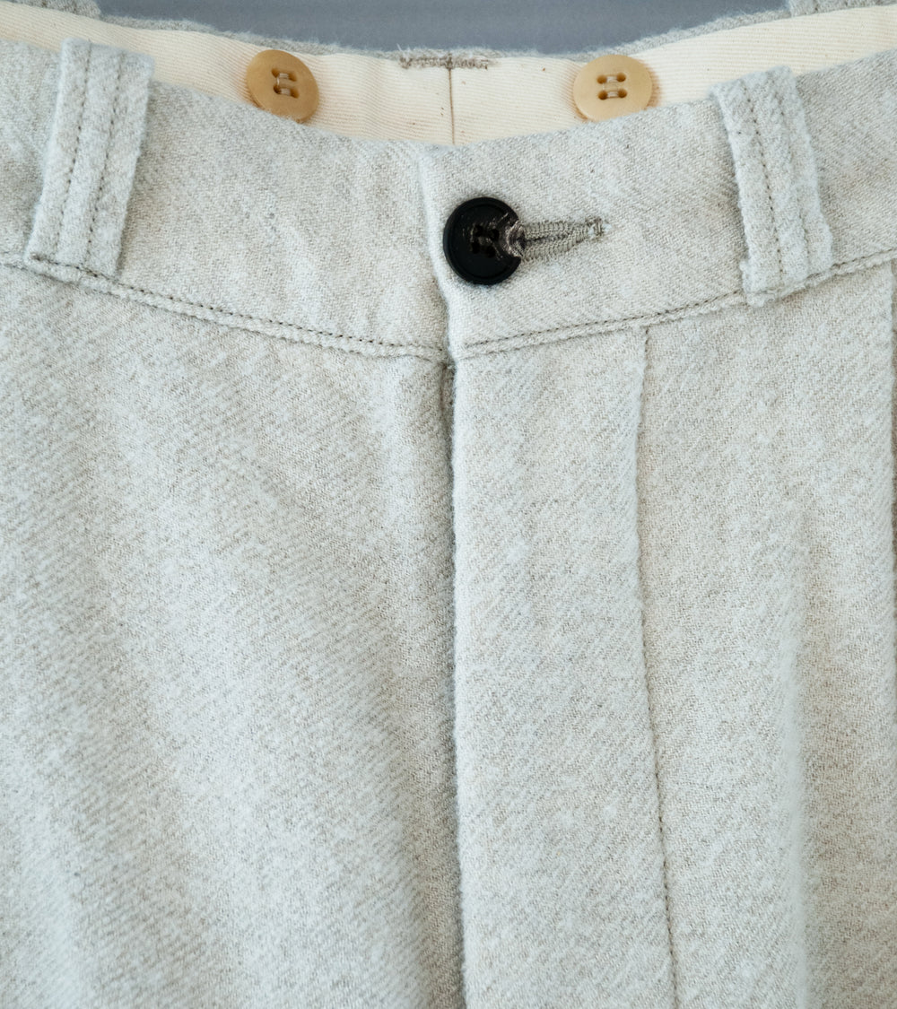 Taiga Takahashi 'Lot. 201 Work Trousers' (Ivory)