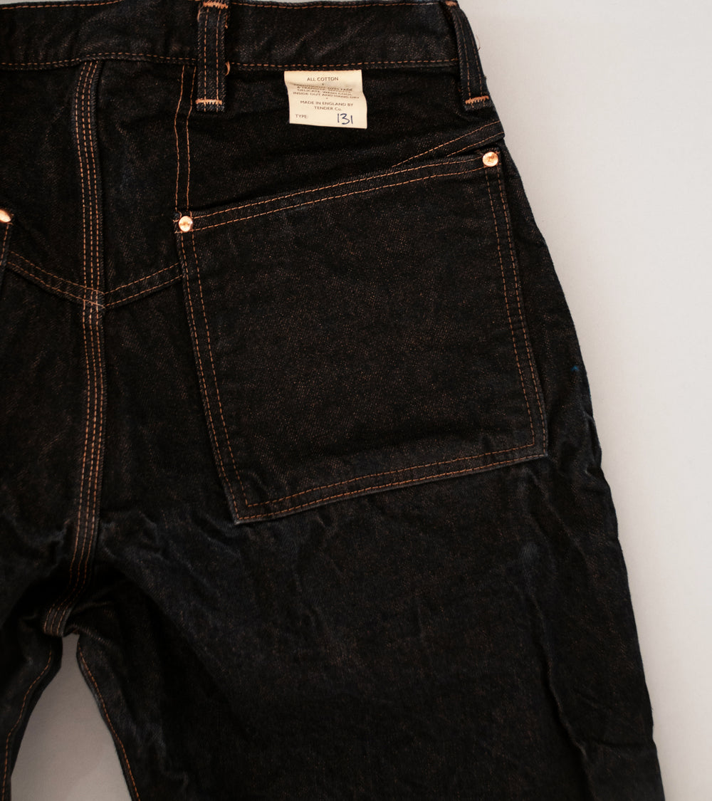 Tender '131 Lost Jeans' (Tan Wattle Dyed 16oz Selvage Denim)