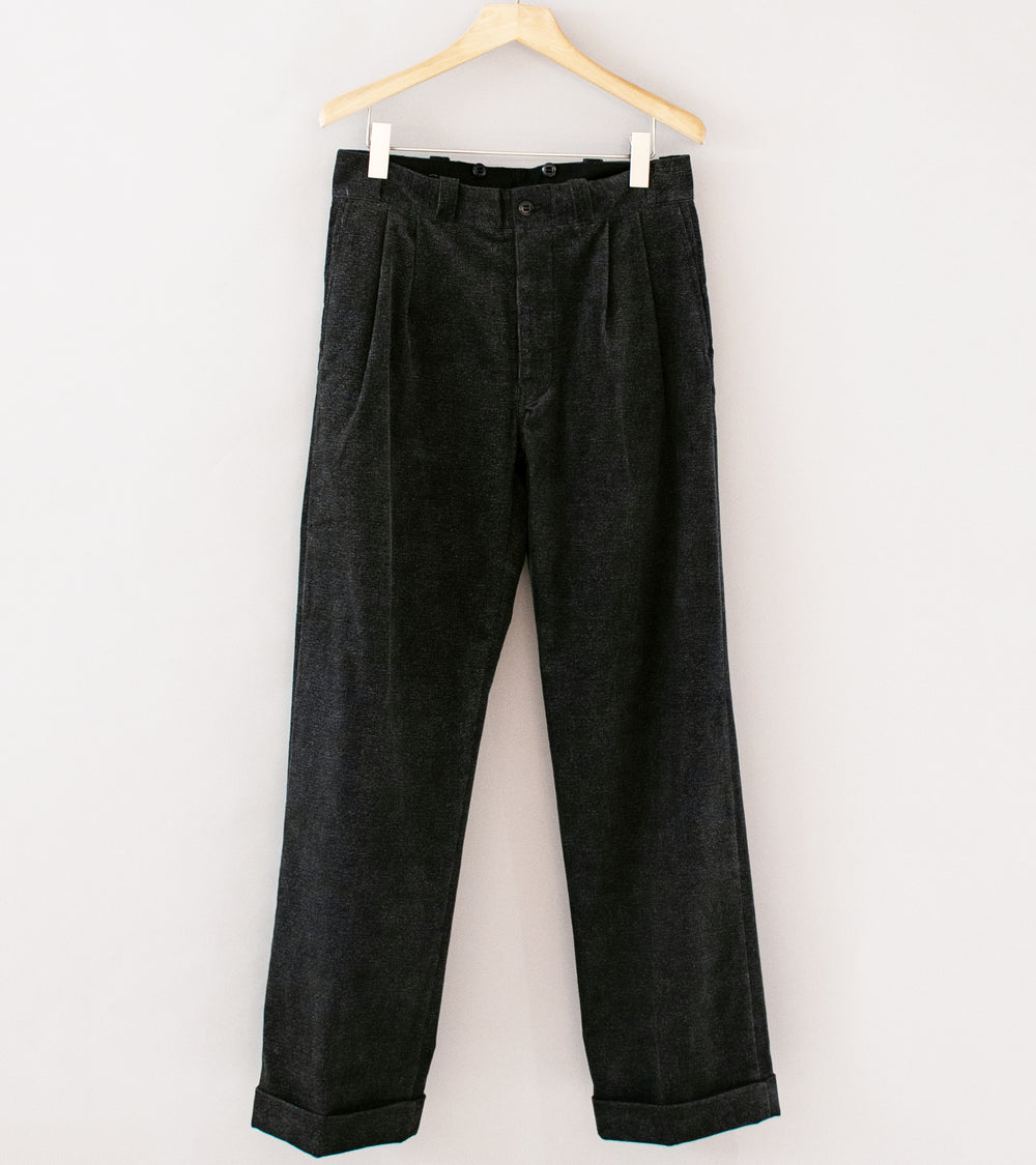 Taiga Takahashi 'Lot. 201 Work Trousers' (Melange Charcoal)