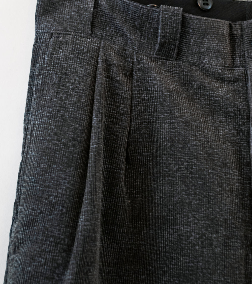 Taiga Takahashi 'Lot. 201 Work Trousers' (Melange Charcoal)