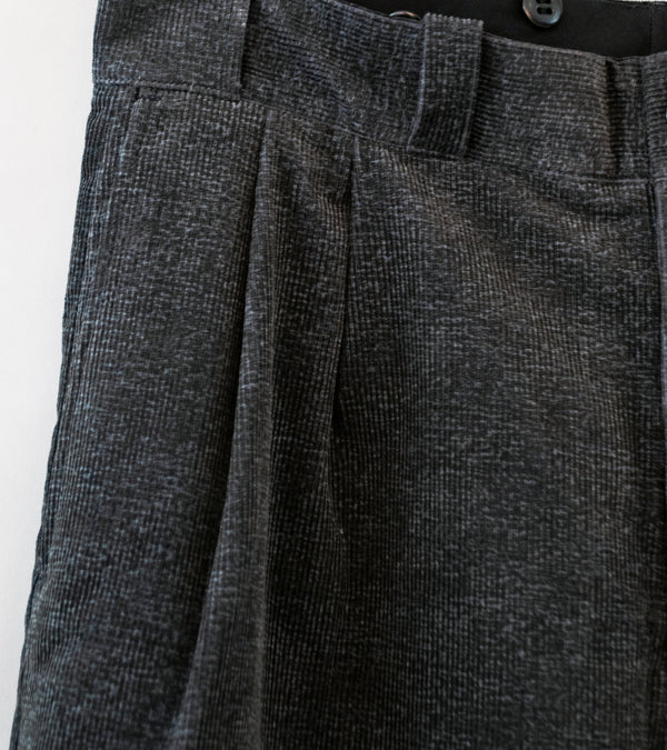 Taiga Takahashi 'Lot. 201 Work Trousers' (Melange Charcoal)
