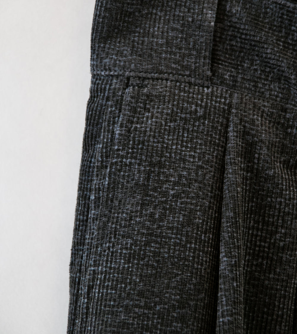 Taiga Takahashi 'Lot. 201 Work Trousers' (Melange Charcoal)