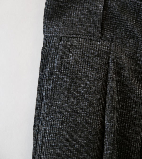 Taiga Takahashi 'Lot. 201 Work Trousers' (Melange Charcoal)