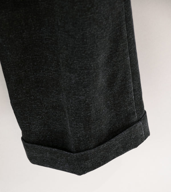 Taiga Takahashi 'Lot. 201 Work Trousers' (Melange Charcoal)
