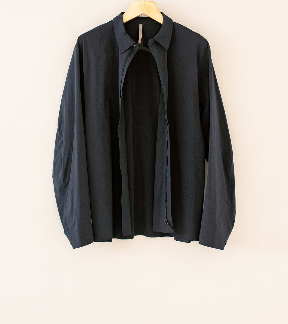 Veilance 'Metry LS Shirt' (Black Sapphire)