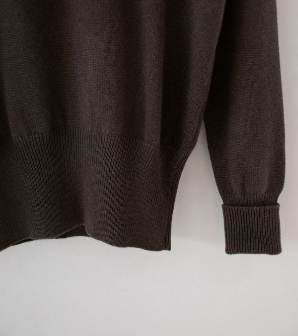 Gajiroc 'Cashmere Submariner Sweater' (Ebony)