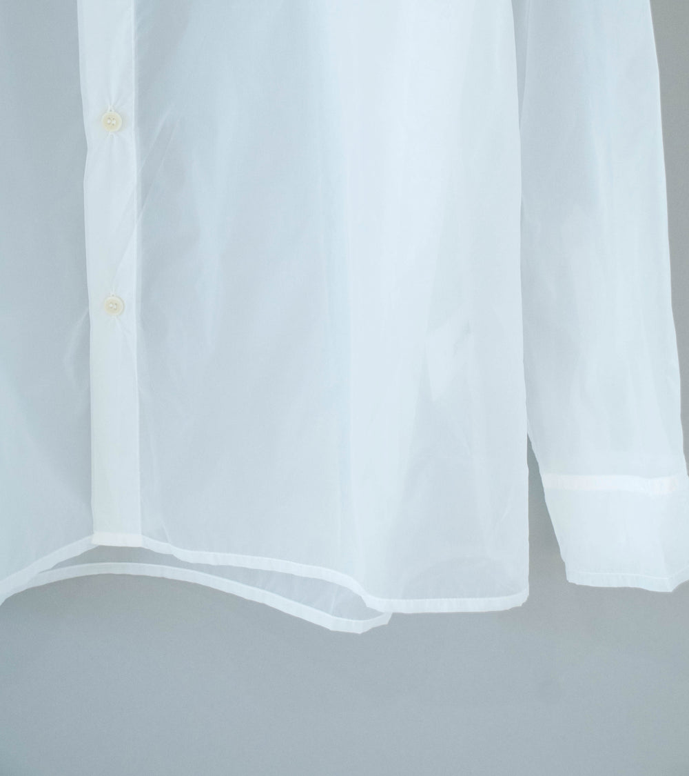 LII 'Sheer Long Sleeve Shirt' (White)