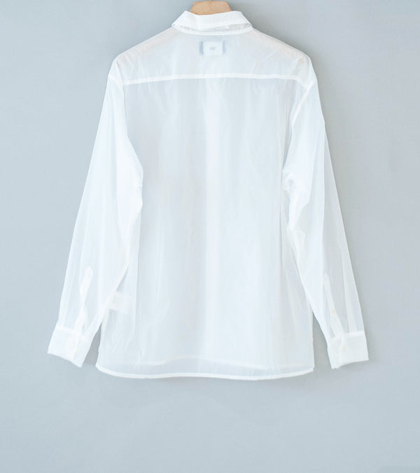 LII 'Sheer Long Sleeve Shirt' (White)