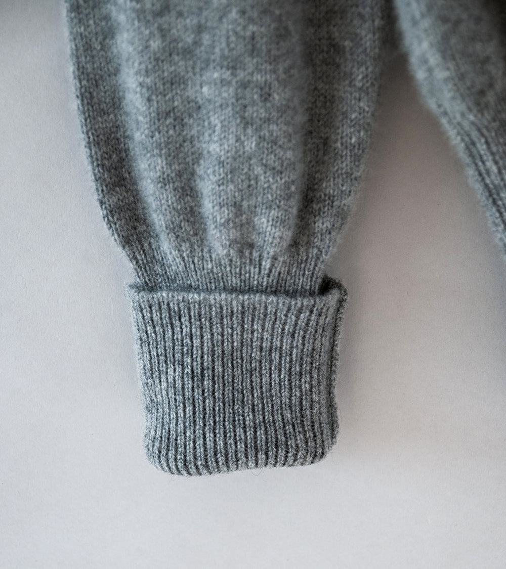 Gajiroc 'Cashmere Submariner Sweater' (Grey)
