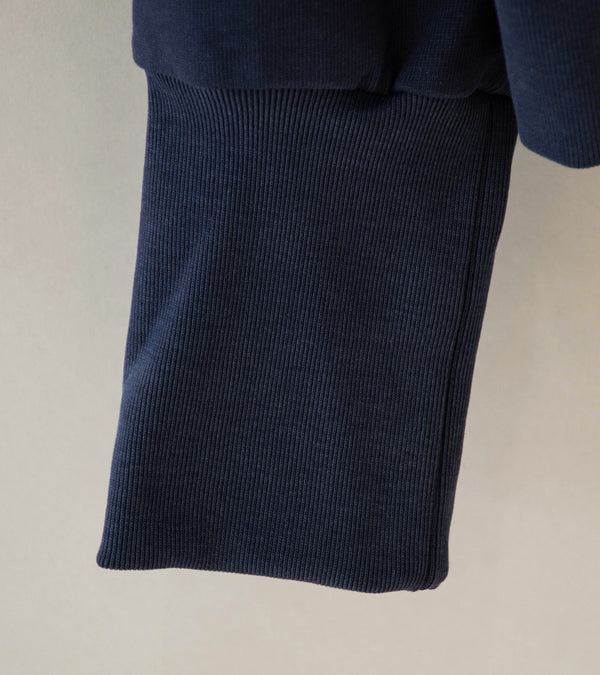 LII 'Wide Band Zip Hoodie' (Navy)