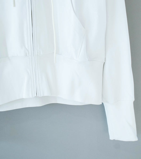 LII 'Wide Band Zip Hoodie' (White)