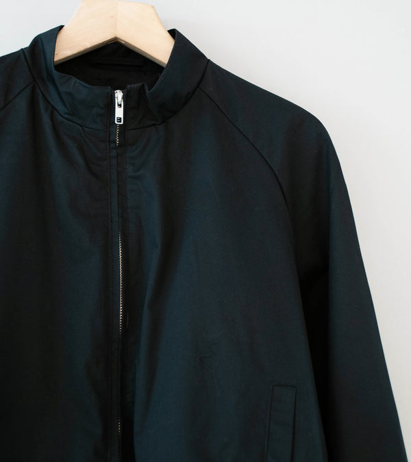 LII 'Cropped Jacket With Back Flap' (Black)