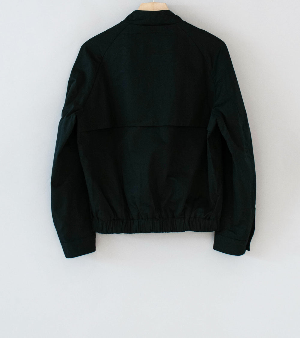 LII 'Cropped Jacket With Back Flap' (Black)