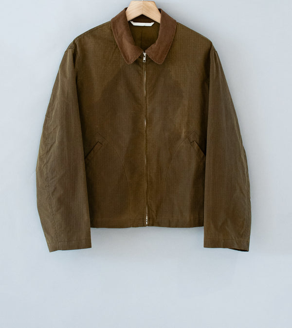 James Coward 'Site Jacket' (Coyote Waxed Organic Cotton Ripstop)