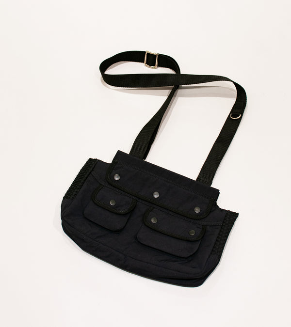 Oshin 'The Tuco Bag' (Black Waxed Nylon)