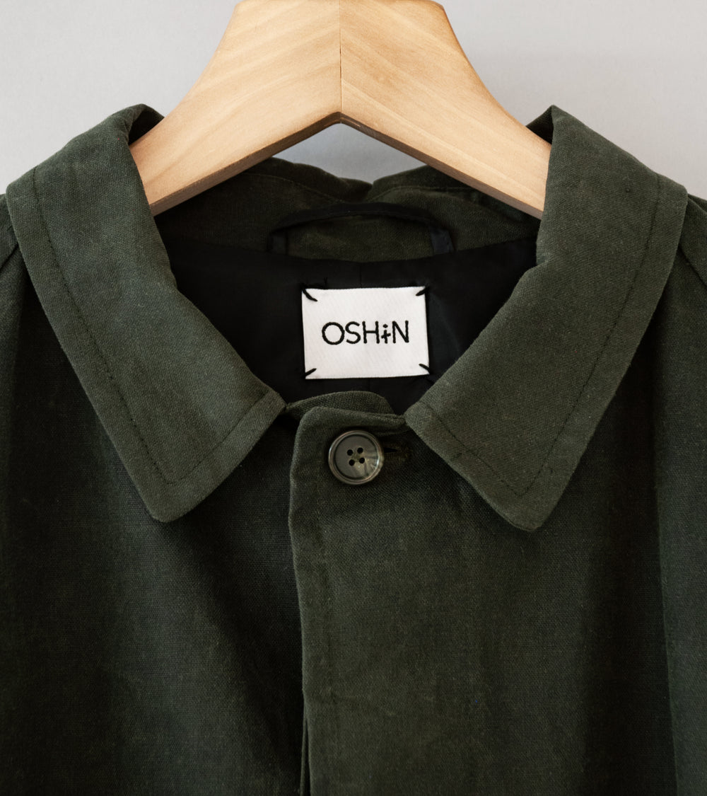 Oshin 'The Eric Dolphy Coat' (Olive Wax)