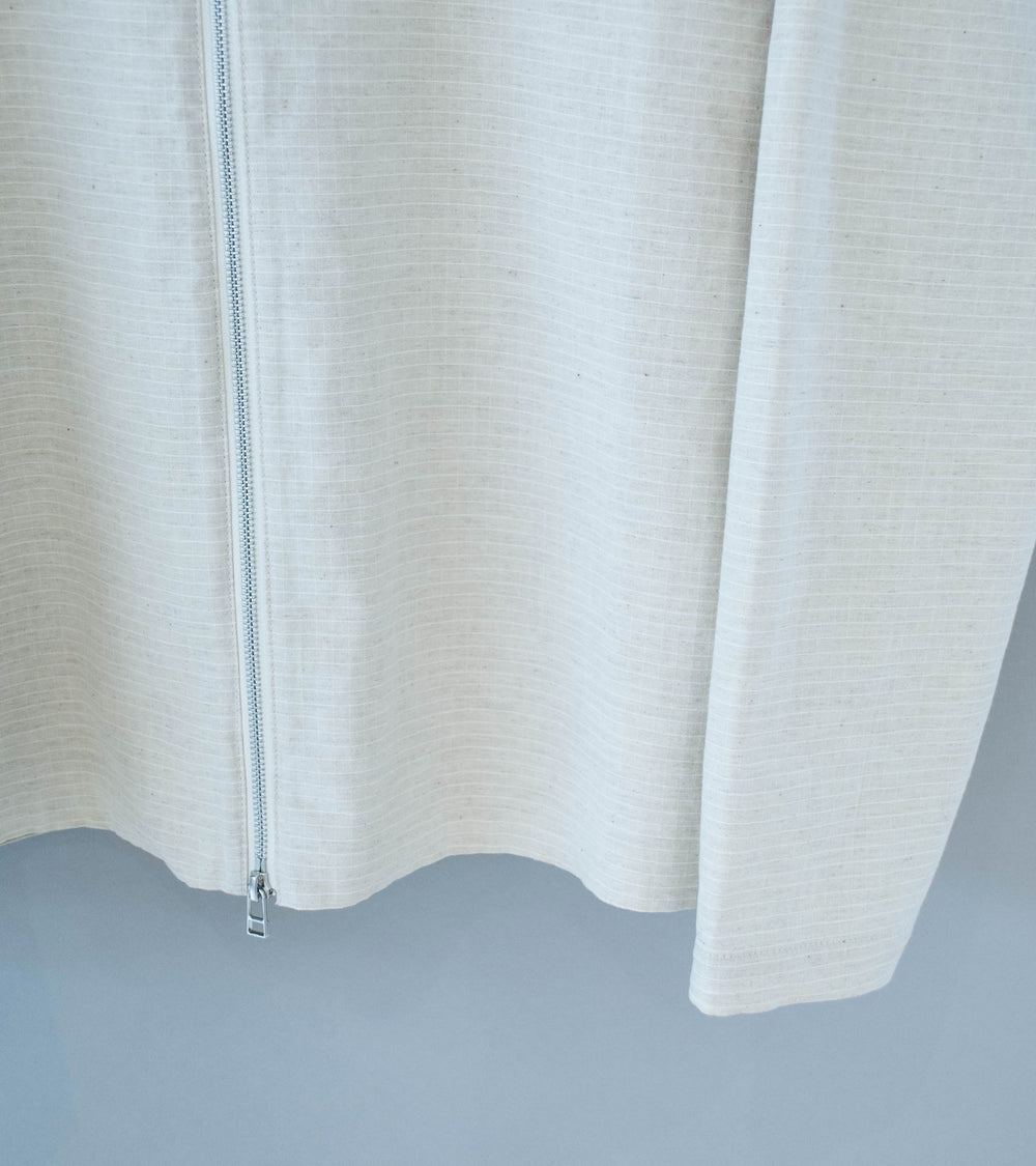 GILDA 'Jacket #1' (Oatmeal Cotton Hemp Ripstop)