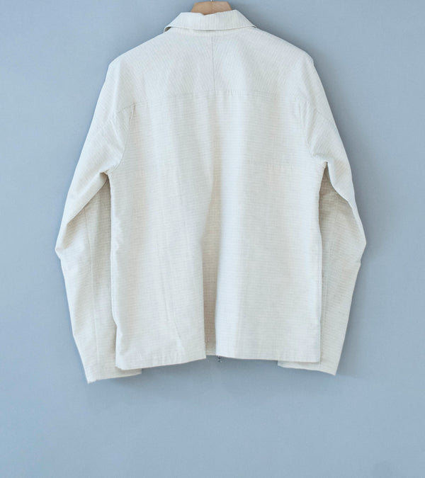 GILDA 'Jacket #1' (Oatmeal Cotton Hemp Ripstop)