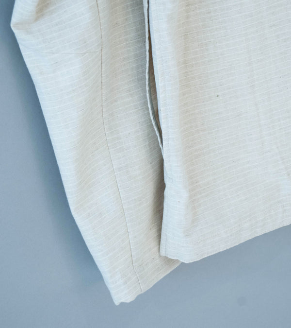 GILDA 'Jacket #1' (Oatmeal Cotton Hemp Ripstop)