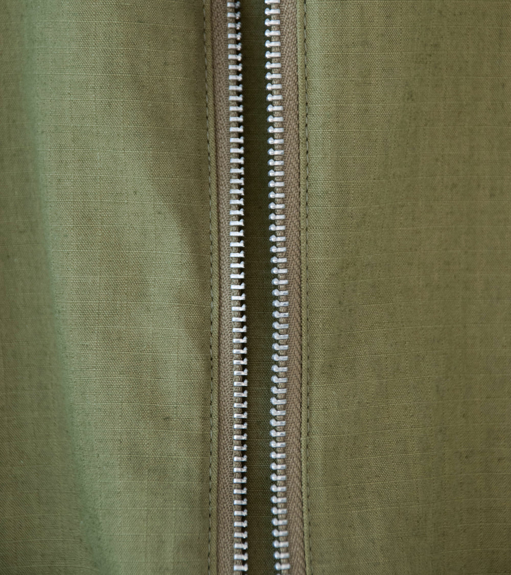 GILDA 'Jacket #1' (Olive Cotton Hemp Ripstop)