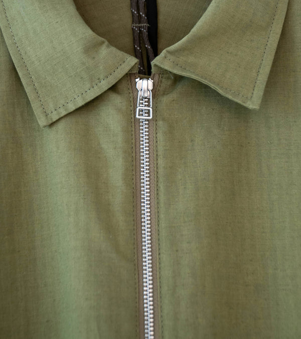 GILDA 'Jacket #1' (Olive Cotton Hemp Ripstop)