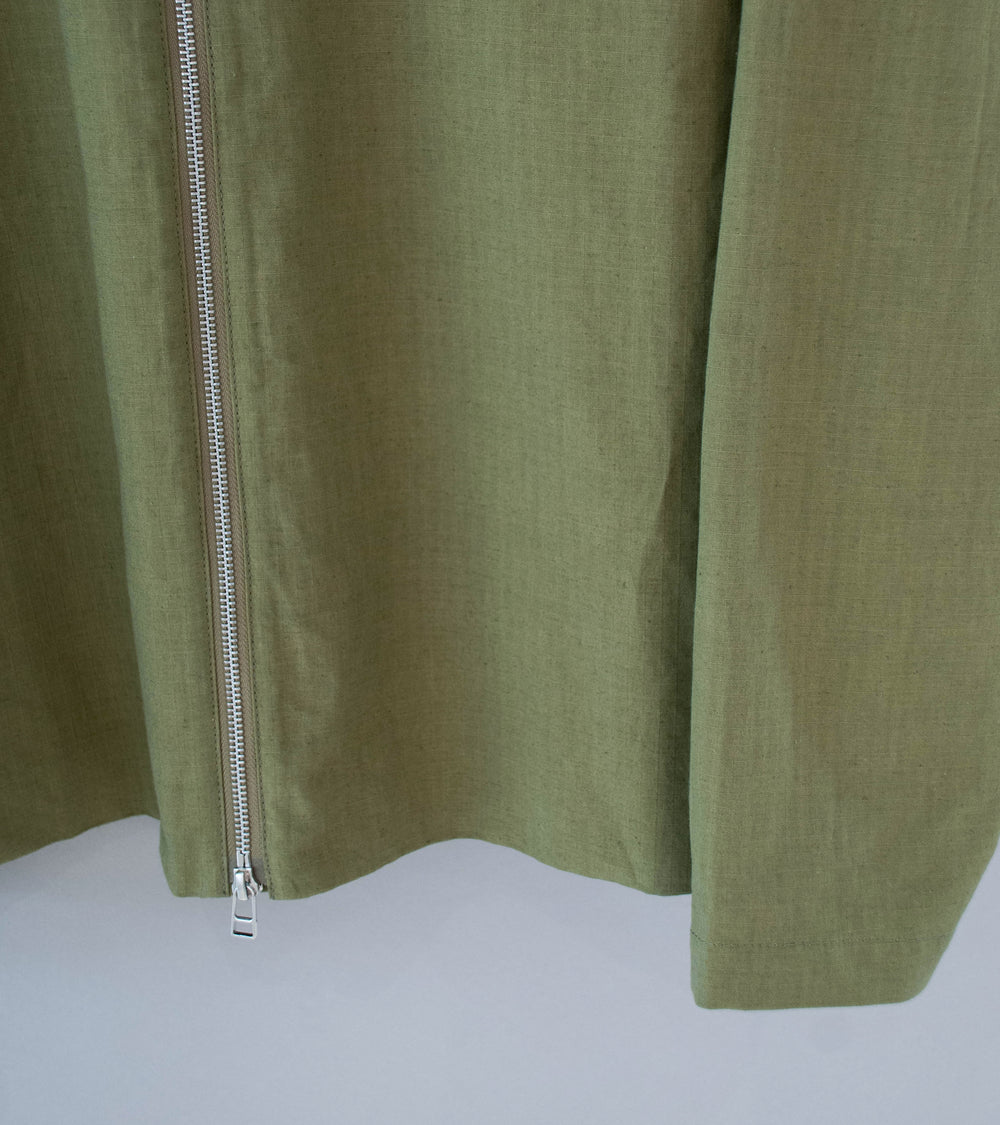 GILDA 'Jacket #1' (Olive Cotton Hemp Ripstop)