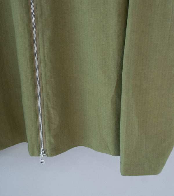 GILDA 'Jacket #1' (Olive Cotton Hemp Ripstop)