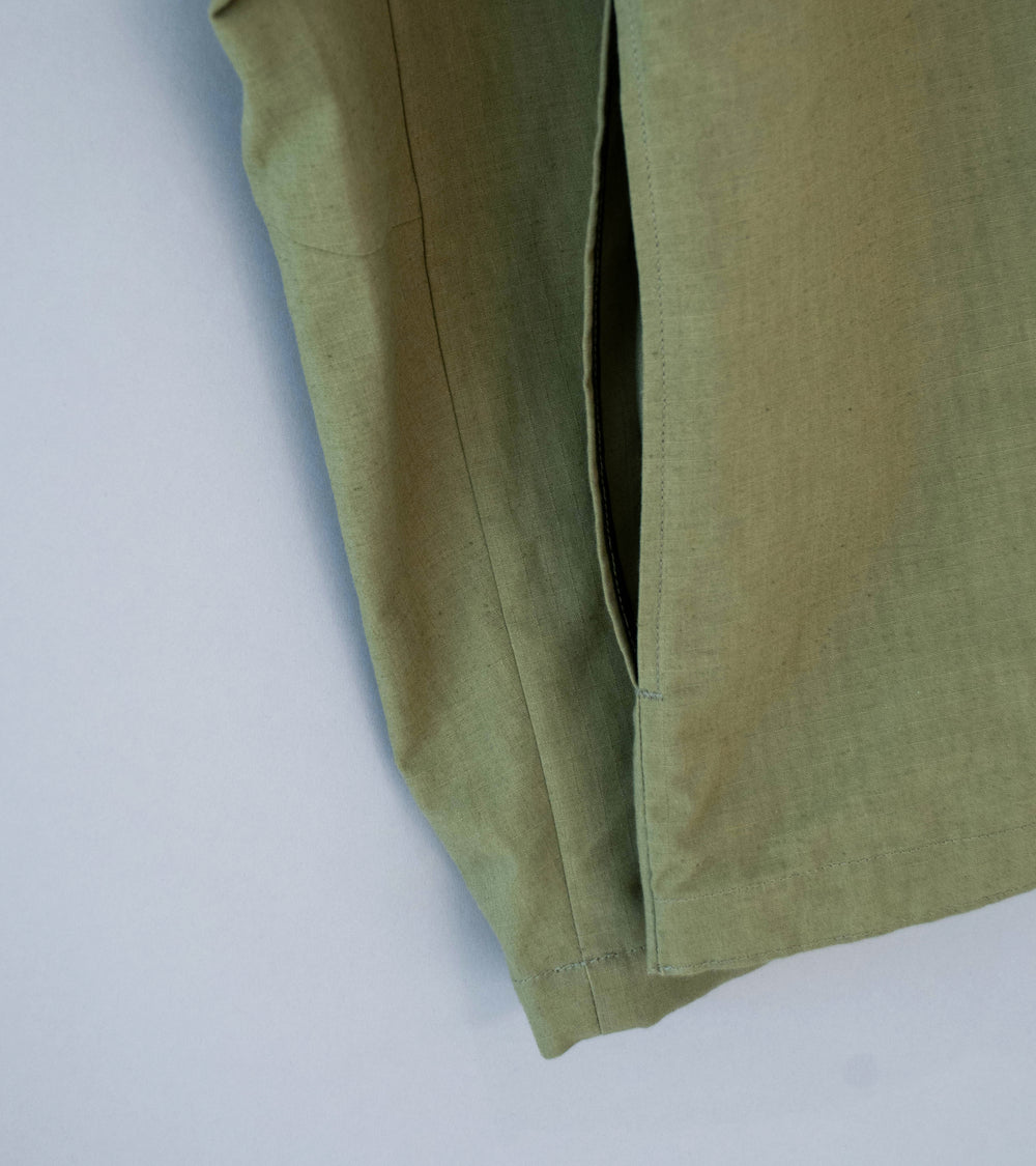 GILDA 'Jacket #1' (Olive Cotton Hemp Ripstop)