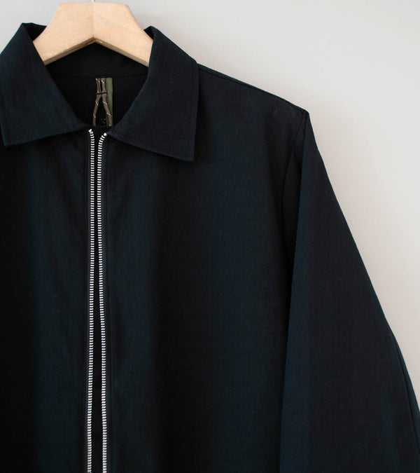 GILDA 'Jacket #1' (Black Cotton Hemp Ripstop)