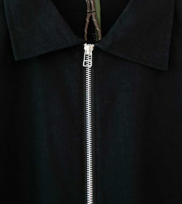 GILDA 'Jacket #1' (Black Cotton Hemp Ripstop)