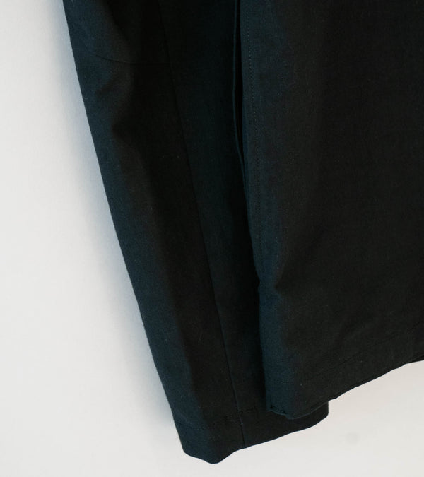 GILDA 'Jacket #1' (Black Cotton Hemp Ripstop)