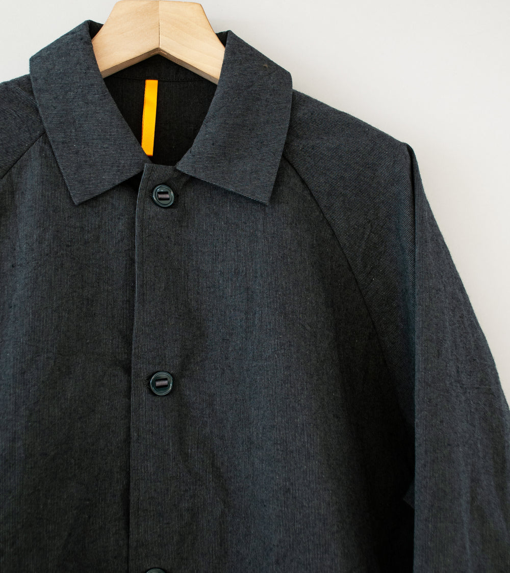 MAN-TLE 'R19 S3 Boat Shirt' (Granite Wool)