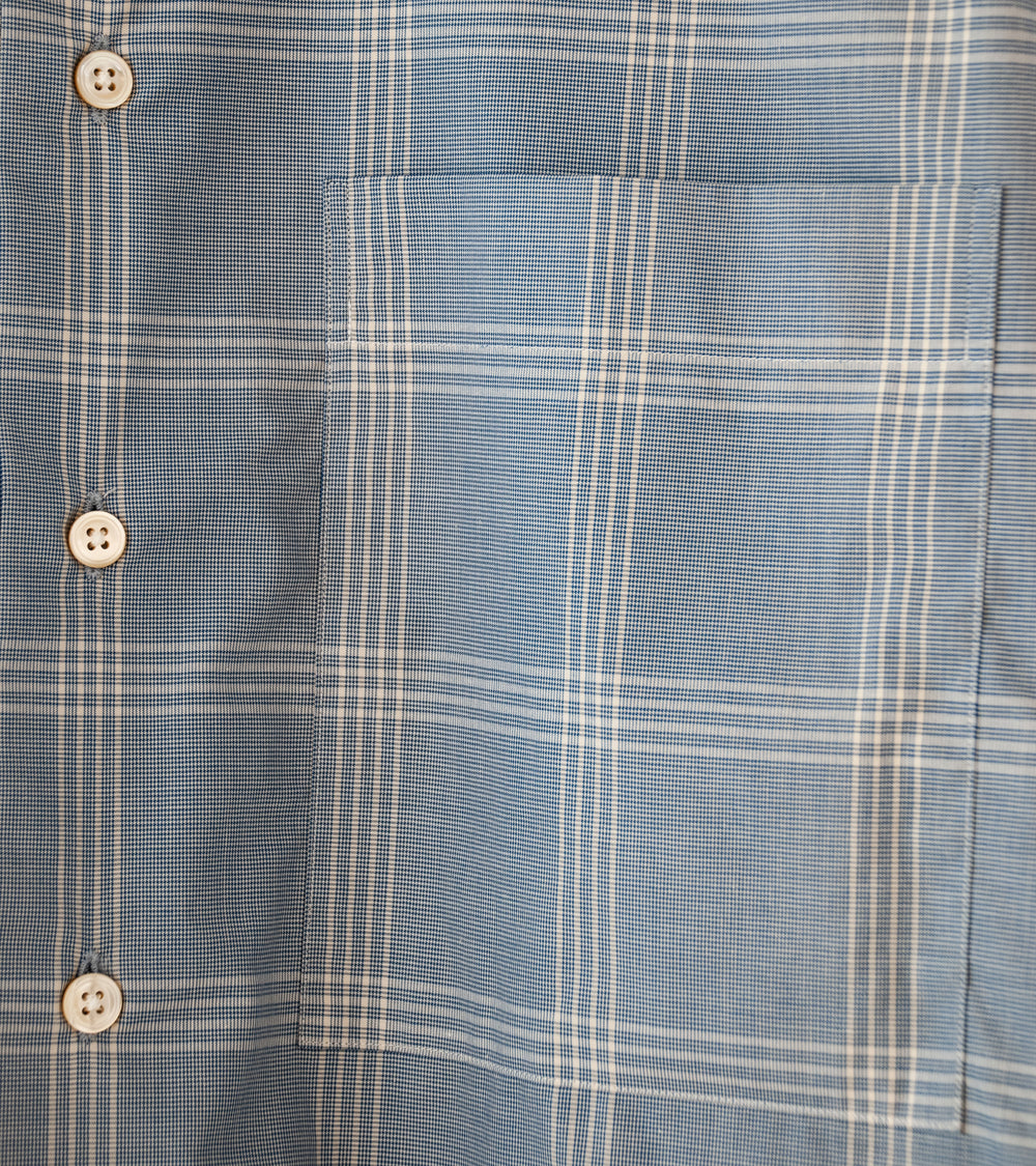 C'H'C'M' 'Regular Collar Shirt' (Blue Check)