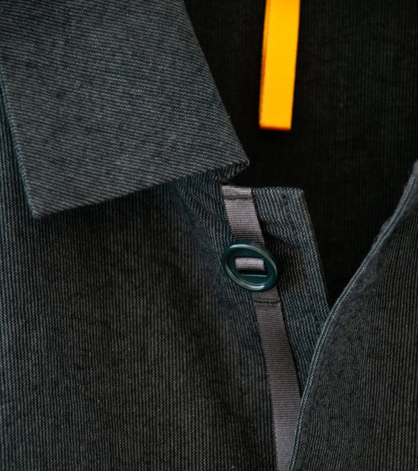 MAN-TLE 'R19 S3 Boat Shirt' (Granite Wool)