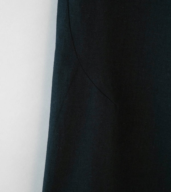GILDA 'Pant #1' (Black Cotton Hemp Ripstop)
