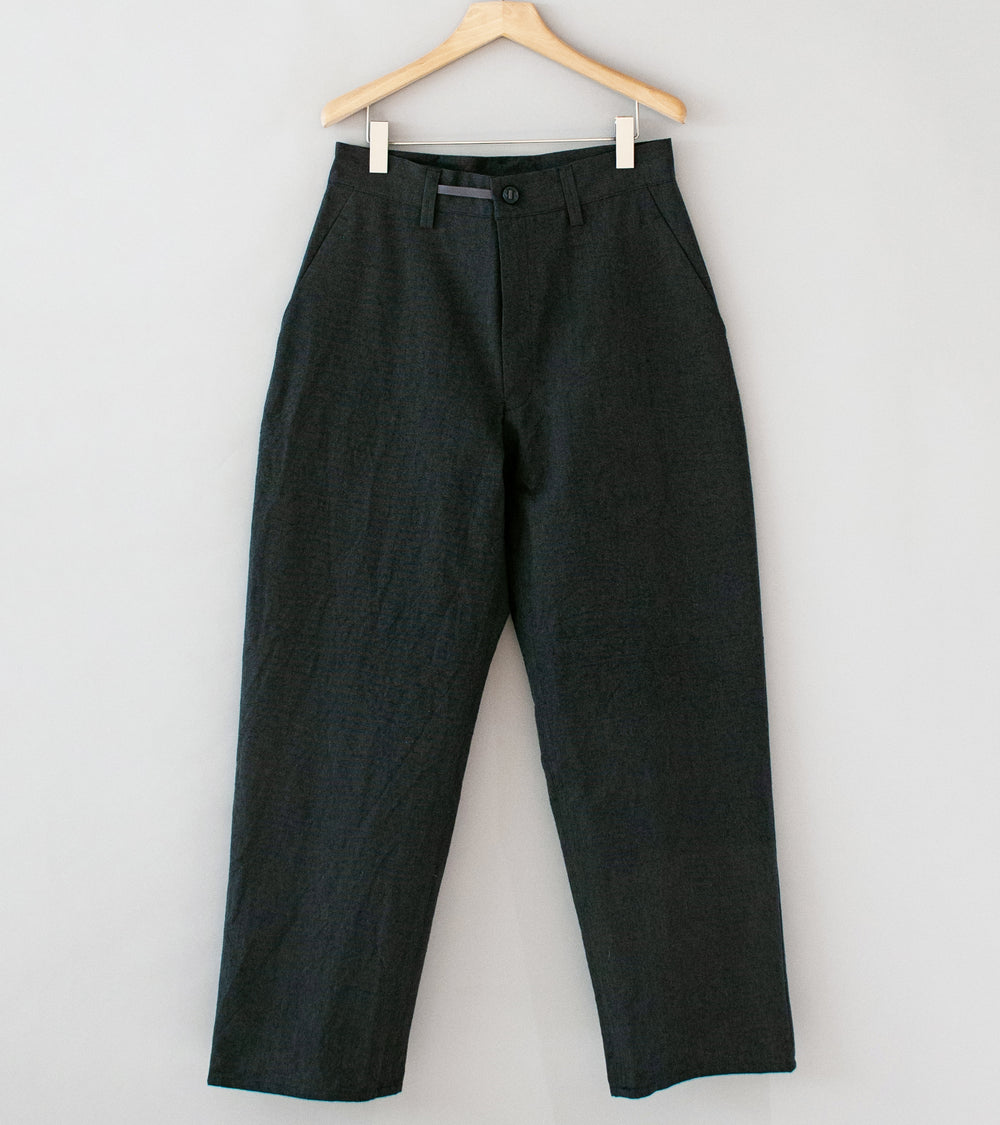 MAN-TLE 'R19 P4 Wide Pants' (Granite Wool)