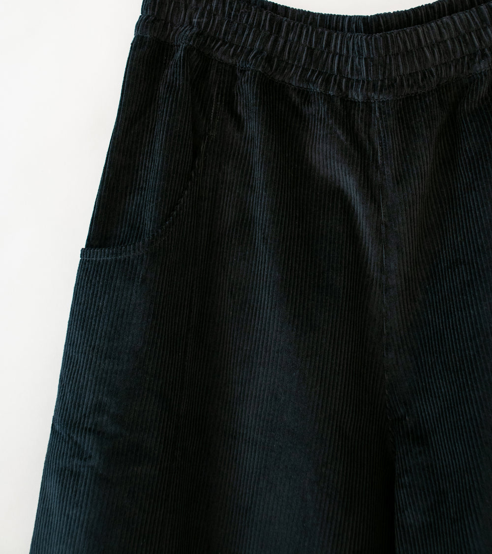 Nicholas Daley 'Wide Leg Trouser' (Black Corduroy)