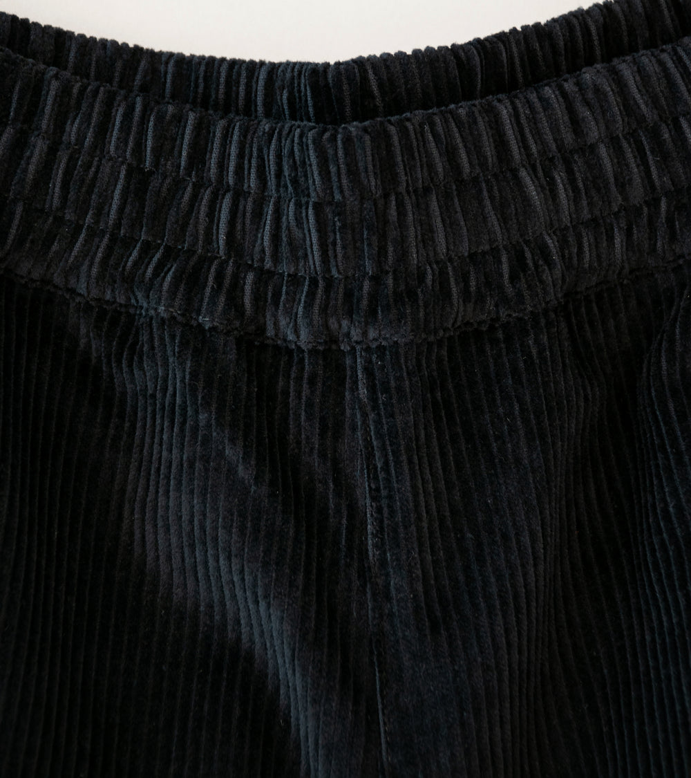 Nicholas Daley 'Wide Leg Trouser' (Black Corduroy)