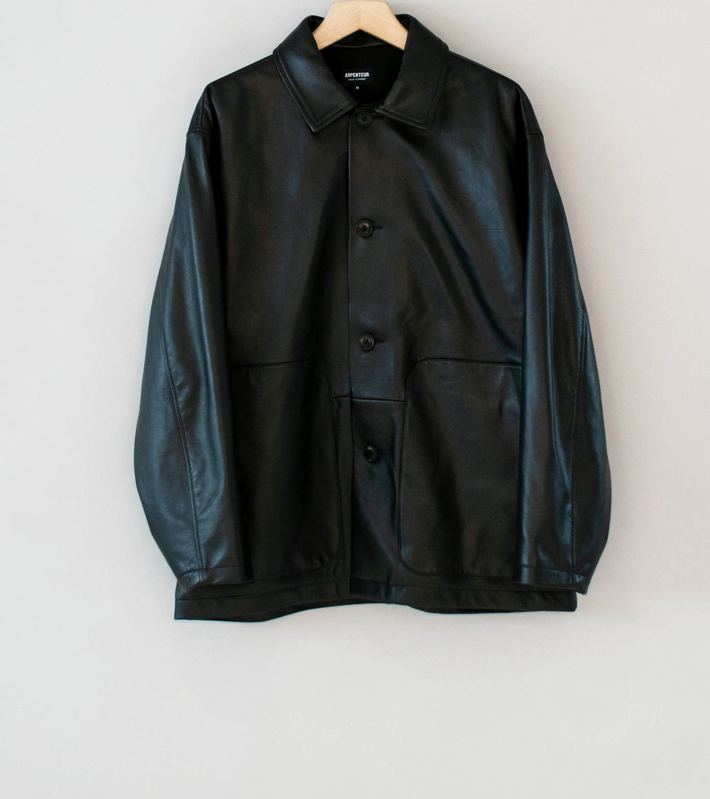 Arpenteur 'Sigma Leather Jacket' (Black)