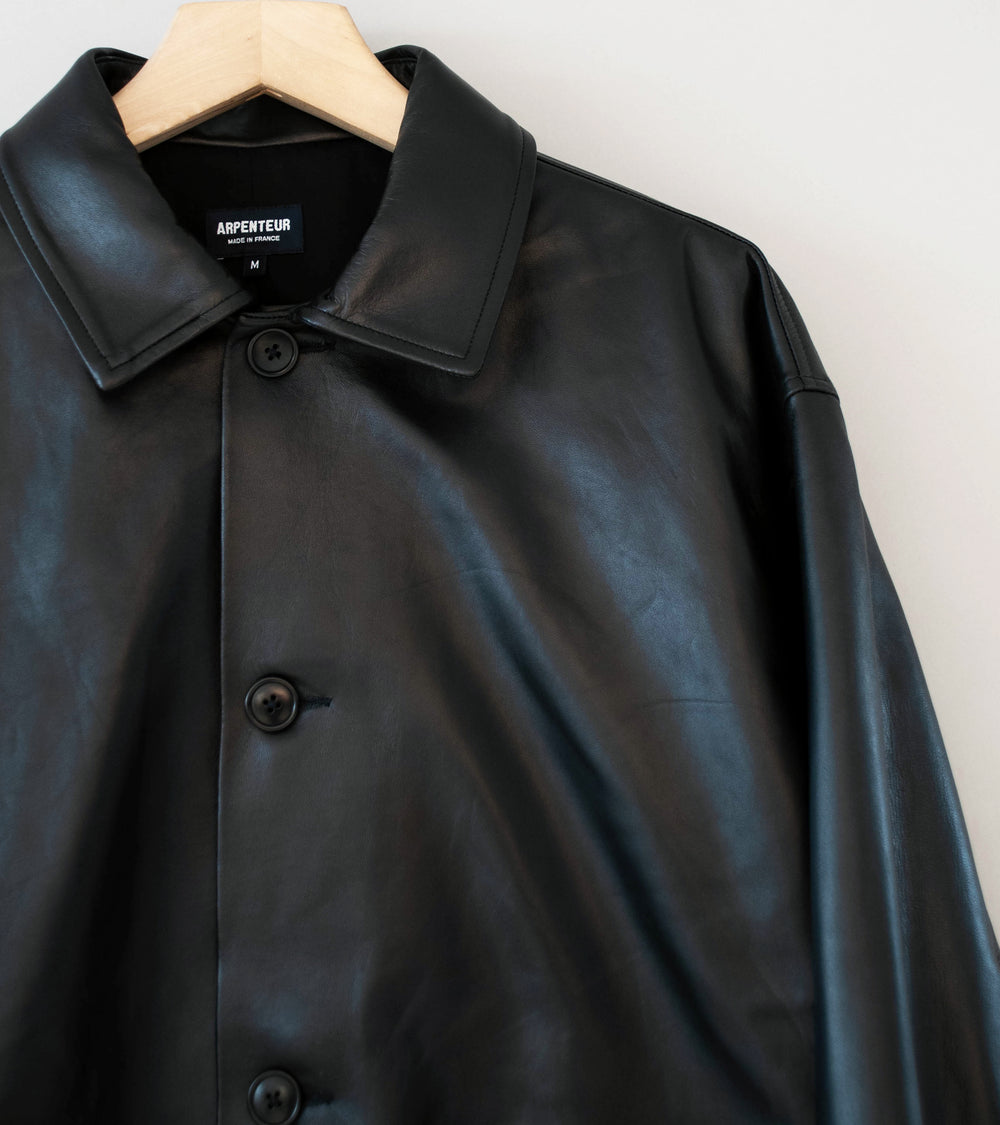 Arpenteur 'Sigma Leather Jacket' (Black)