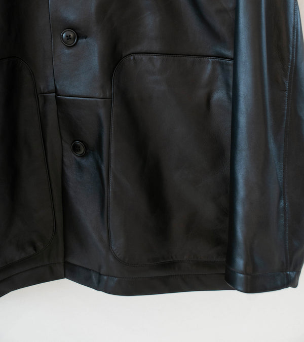 Arpenteur 'Sigma Leather Jacket' (Black)