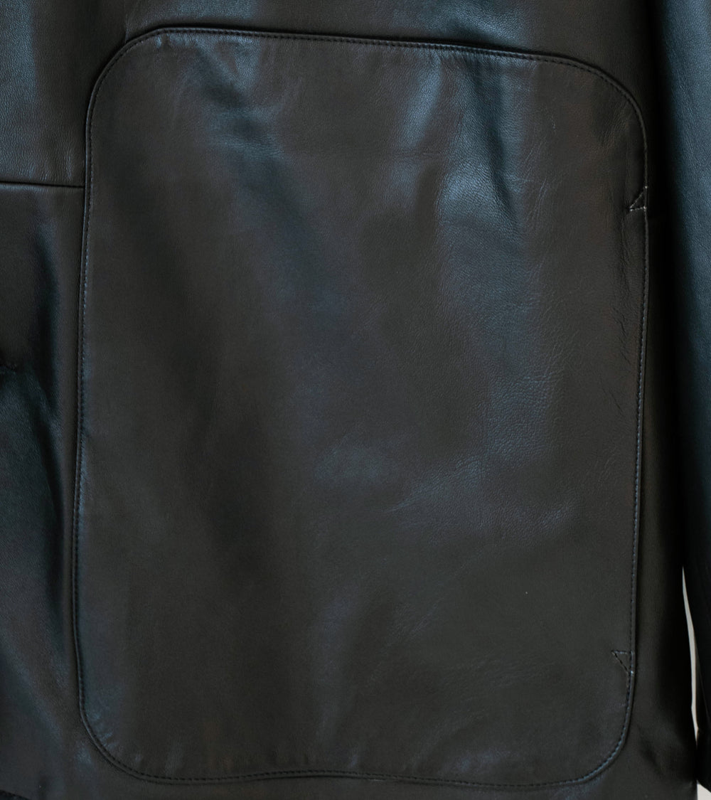 Arpenteur 'Sigma Leather Jacket' (Black)