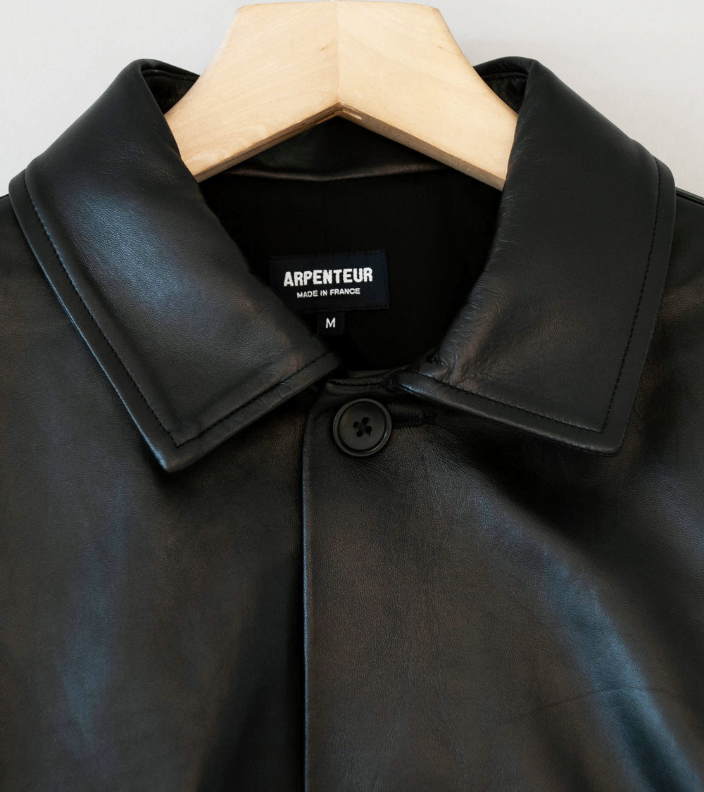 Arpenteur 'Sigma Leather Jacket' (Black)