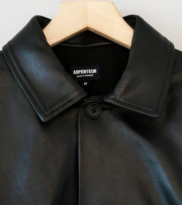 Arpenteur 'Sigma Leather Jacket' (Black)