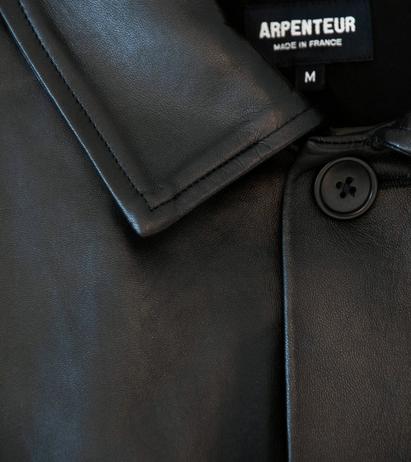 Arpenteur 'Sigma Leather Jacket' (Black)