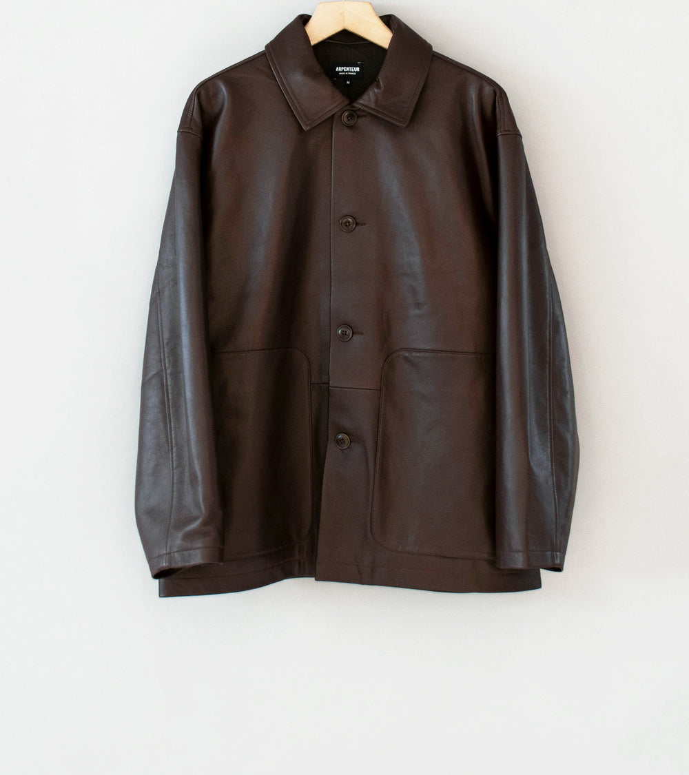 Arpenteur 'Sigma Leather Jacket' (Brown)